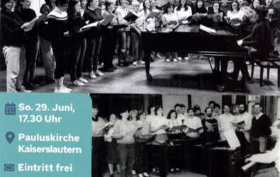Einladung zum Jubiläumskonzert des klassischen Chors der RPTU am 29. Juni 2025