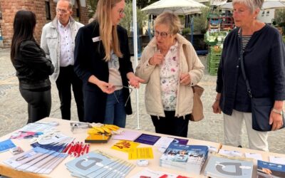 Infostand und Demenz-Parcours in Landstuhl